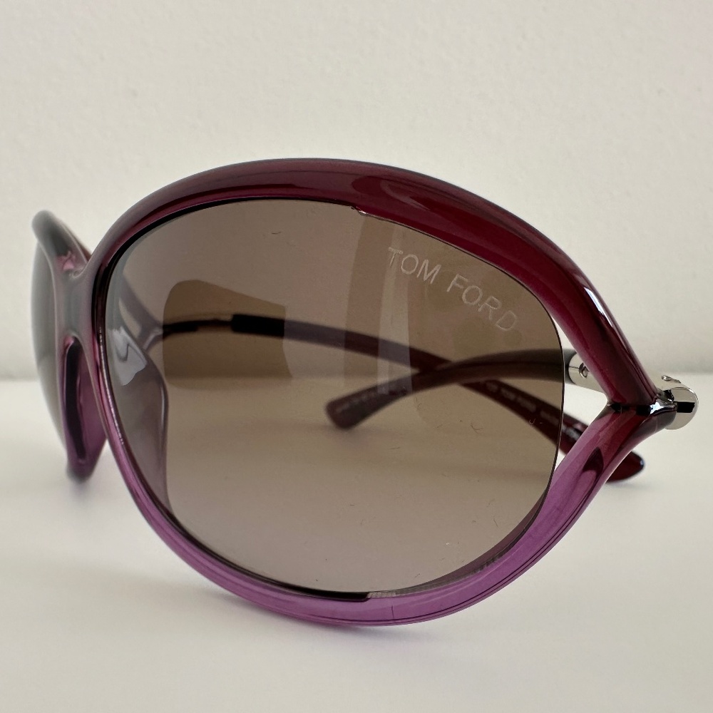 Tom Ford TF8 Jennifer Sunglasses - Purple 83F - Picture 8 of 15